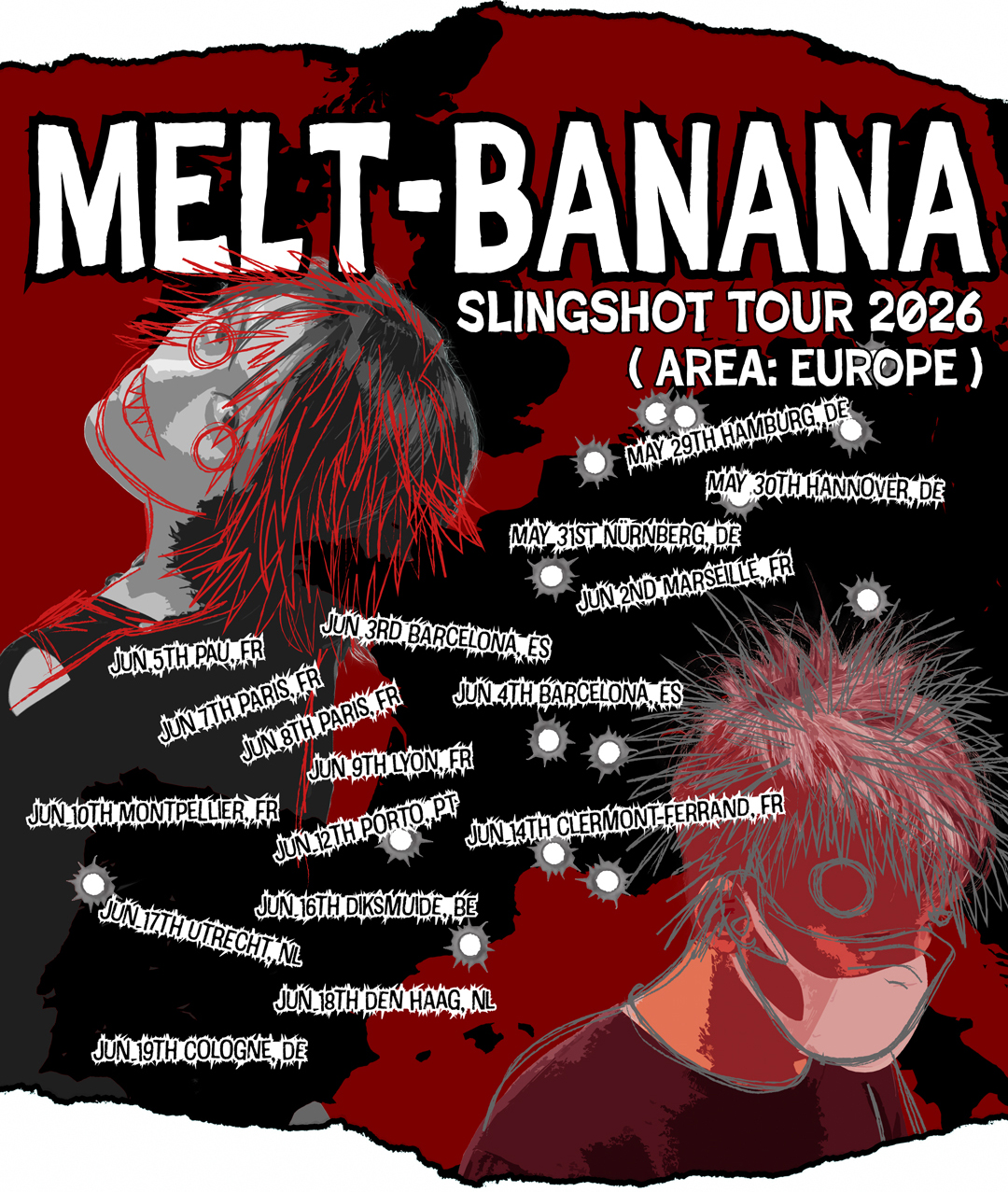 Concert de Melt Banana