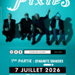 Affiche du concert des Pixies